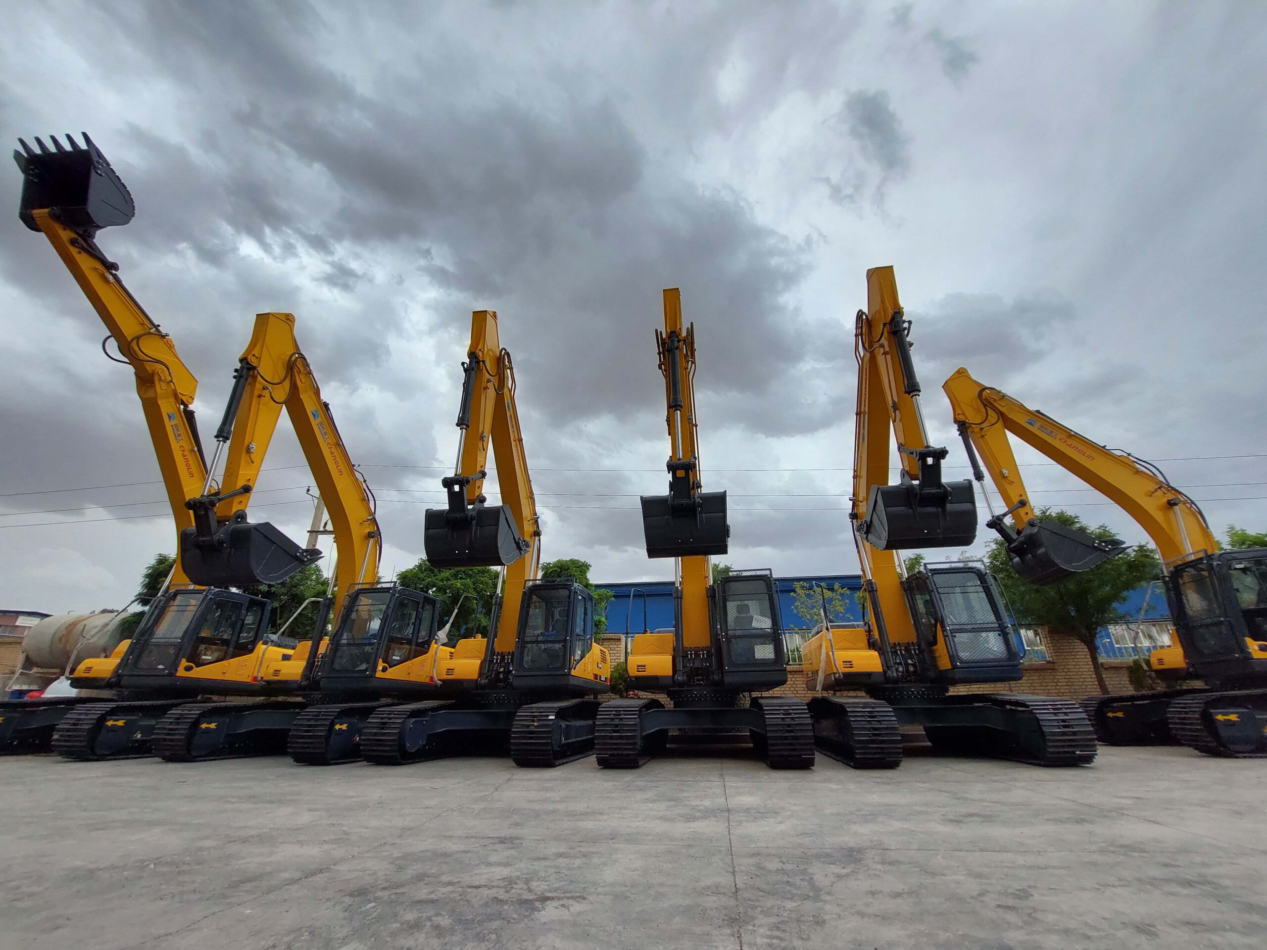 بیل مکانیکی ایستا