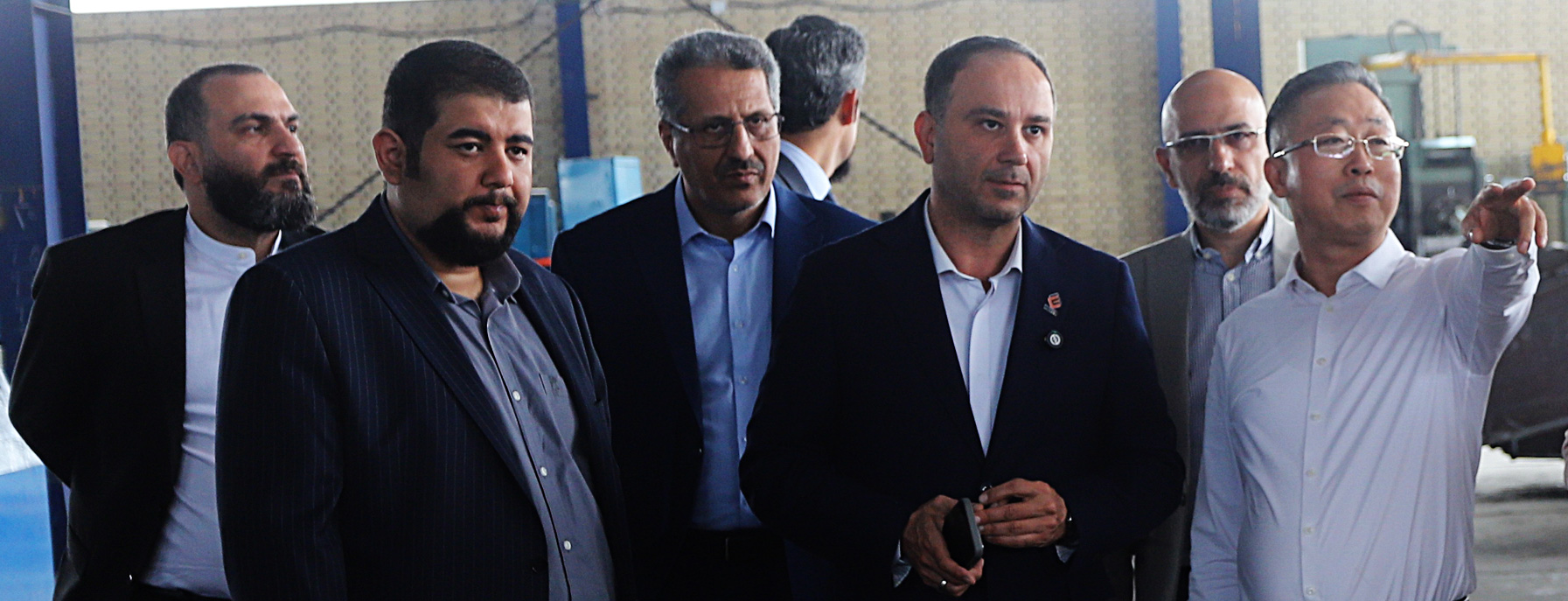 گروه سینوماک چین در بازدید از کارخانه سنگین ماشین ایستا