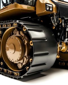 black-gold-train-engine
